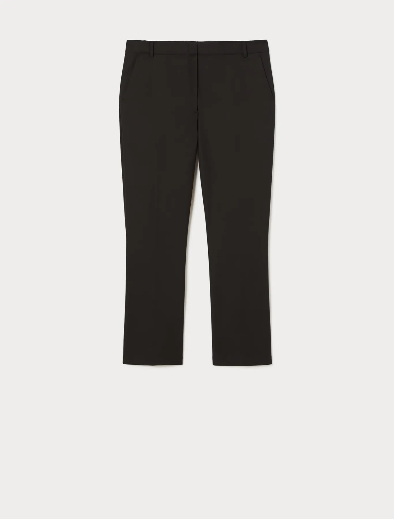 Marina Rinaldi Pantalon en coton mélangé stretch NOIR Sale