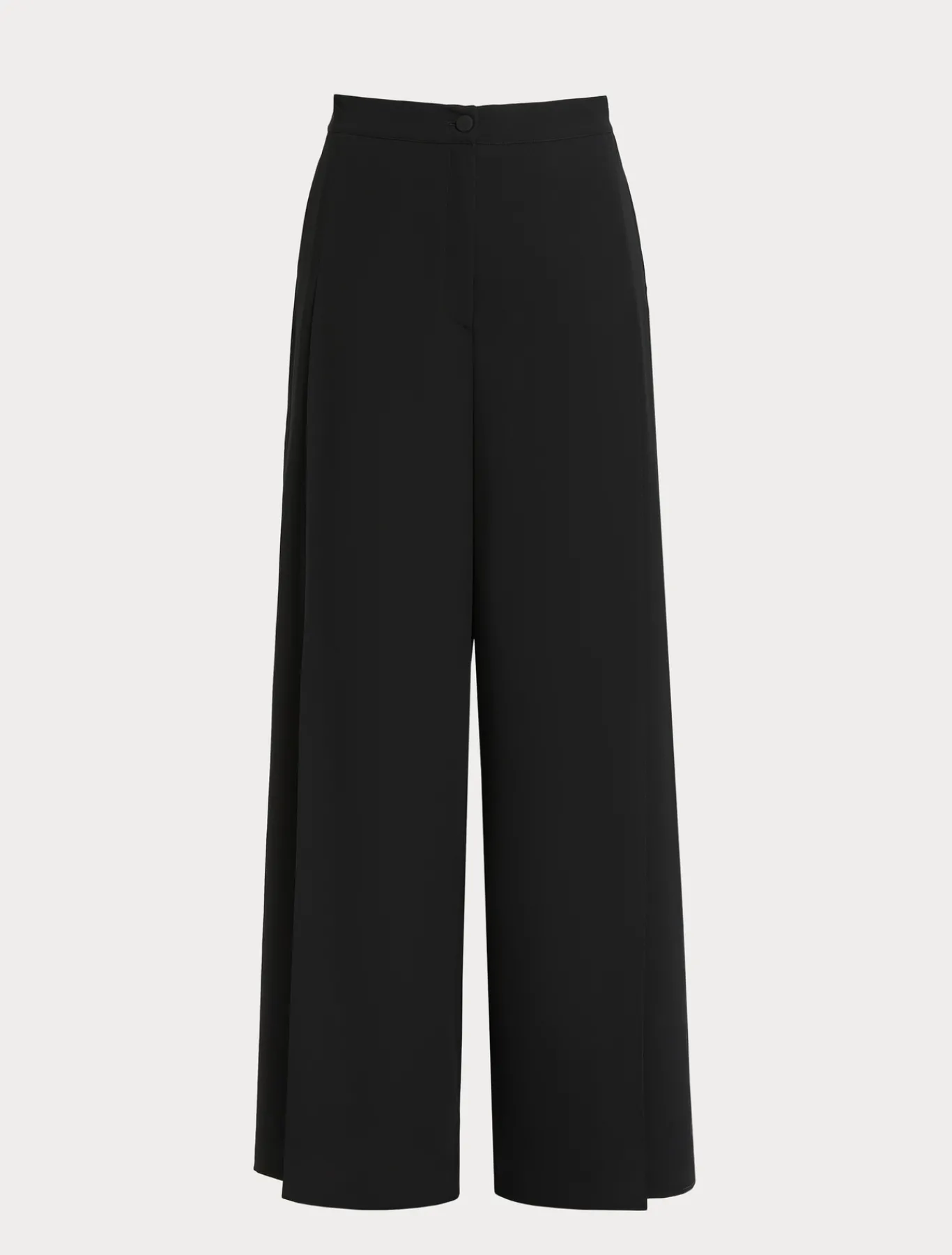 Marina Rinaldi Pantalon en crêpe de georgette NOIR Fashion