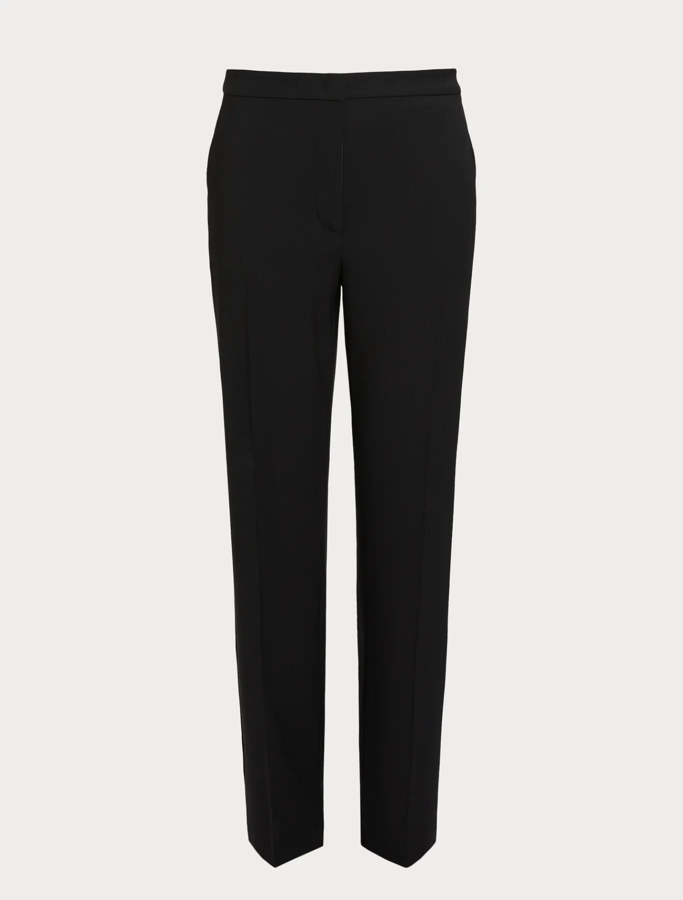 Marina Rinaldi Pantalon en crêpe de satin de laine NOIR Clearance