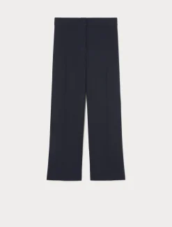 Marina Rinaldi Pantalon en crêpe envers satin BLEUNUIT Clearance