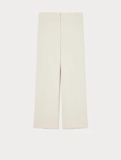 Marina Rinaldi Pantalon en crêpe envers satin BEIGE Fashion