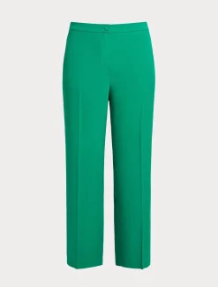 Marina Rinaldi Pantalon en crêpe envers satin VERTECLATANT Sale