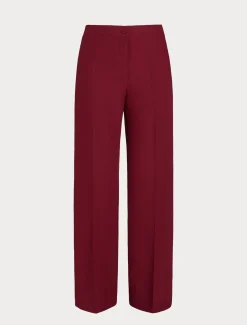 Marina Rinaldi Pantalon en crêpe envers satin RUBIS Fashion