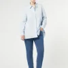 Marina Rinaldi Pantalon en denim de coton BLEUJEANS Outlet