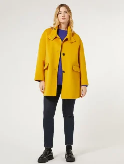 Marina Rinaldi Pantalon en denim de coton BLEUNUIT Discount