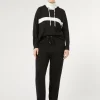 Marina Rinaldi Pantalon en fil de viscose NOIR Fashion