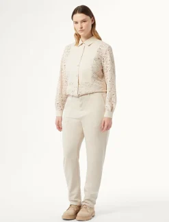 Marina Rinaldi Pantalon en gabardine BEIGE Best