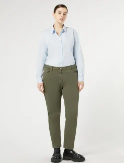 Marina Rinaldi Pantalon en gabardine VERTMOUSSE Hot