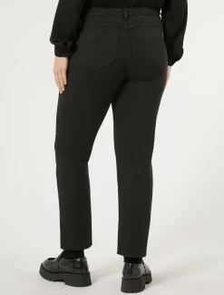 Marina Rinaldi Pantalon en gabardine NOIR Fashion