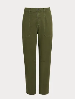 Marina Rinaldi Pantalon en gabardine KAKI Online