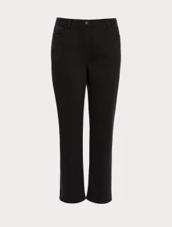 Marina Rinaldi Pantalon en gabardine NOIR Fashion