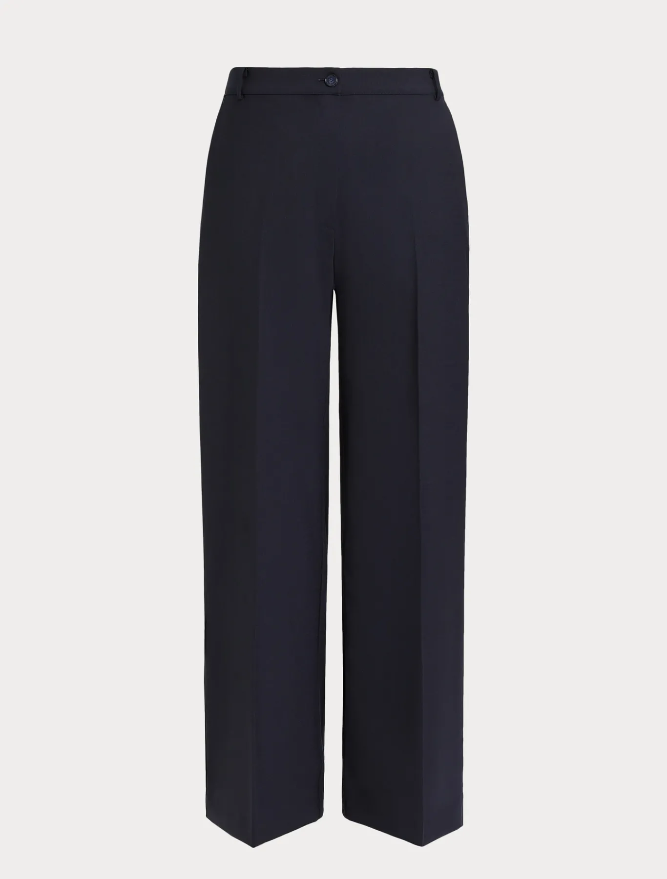 Marina Rinaldi Pantalon en gabardine fluide BLEUNUIT Fashion