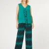 Marina Rinaldi Pantalon en georgette BLEUMARINE New