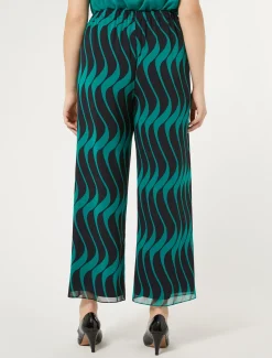Marina Rinaldi Pantalon en georgette BLEUMARINE New