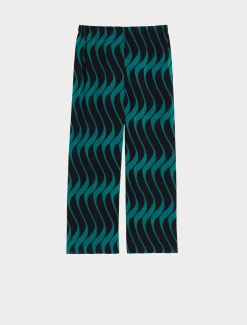 Marina Rinaldi Pantalon en georgette BLEUMARINE New