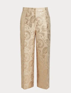 Marina Rinaldi Pantalon en jacquard MIEL Discount