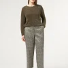 Marina Rinaldi Pantalon en jacquard lurex SABLE New