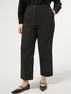 Marina Rinaldi Pantalon en jacquard lurex NOIR New