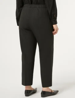 Marina Rinaldi Pantalon en jacquard lurex NOIR New