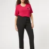 Marina Rinaldi Pantalon en jersey NOIR New