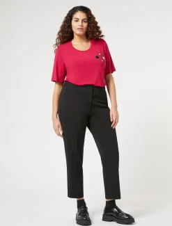 Marina Rinaldi Pantalon en jersey NOIR New
