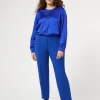 Marina Rinaldi Pantalon en jersey BLEUET Sale