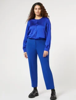 Marina Rinaldi Pantalon en jersey BLEUET Sale
