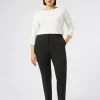 Marina Rinaldi Pantalon en jersey NOIR Clearance