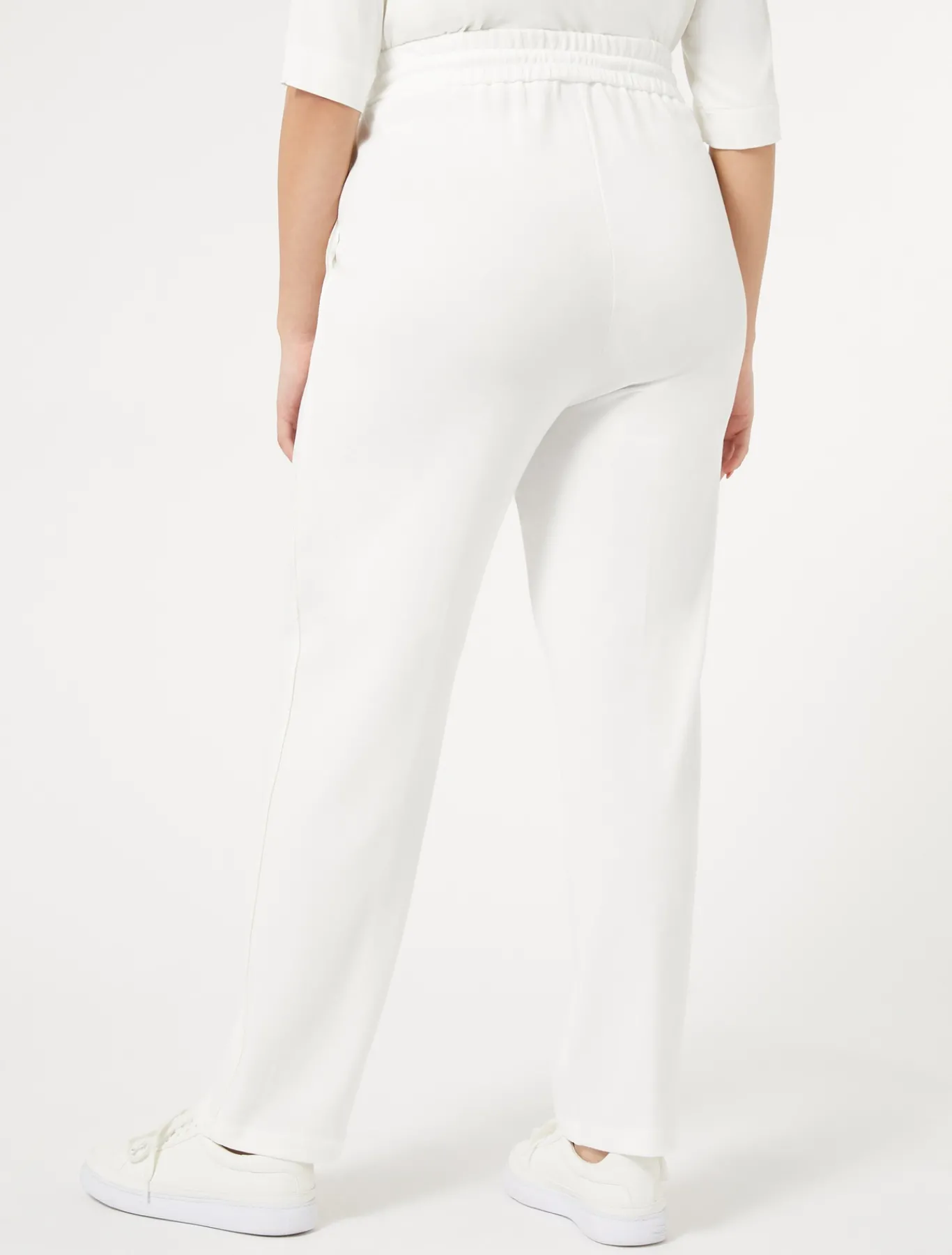 Marina Rinaldi Pantalon en jersey BLANC Discount