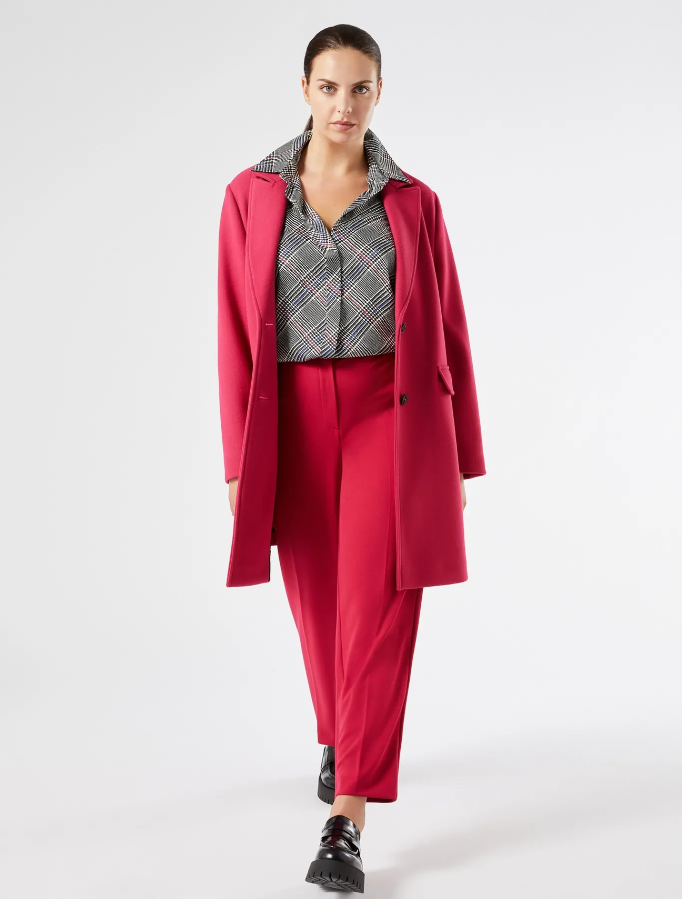 Marina Rinaldi Pantalon en jersey FUCHSIA Online