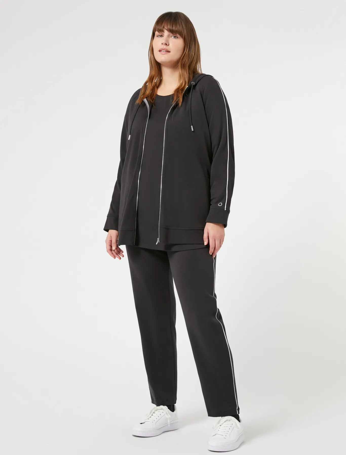 Marina Rinaldi Pantalon en jersey NOIR Discount