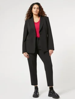 Marina Rinaldi Pantalon en jersey NOIR New