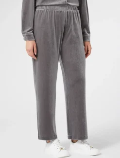 Marina Rinaldi Pantalon en jersey de velours GRISFONCE Hot