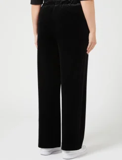 Marina Rinaldi Pantalon en jersey de velours NOIR Best