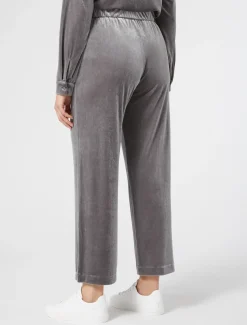 Marina Rinaldi Pantalon en jersey de velours GRISFONCE Hot