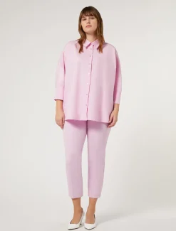 Marina Rinaldi Pantalon en jersey double ROSE Clearance