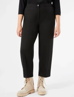 Marina Rinaldi Pantalon en jersey point Milano NOIR Fashion