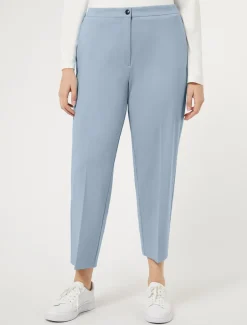 Marina Rinaldi Pantalon en jersey point Milano AZURE Sale