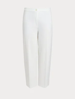 Marina Rinaldi Pantalon en jersey point Milano BLANC Hot