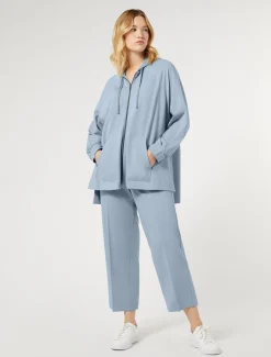 Marina Rinaldi Pantalon en jersey point Milano AZURE Sale