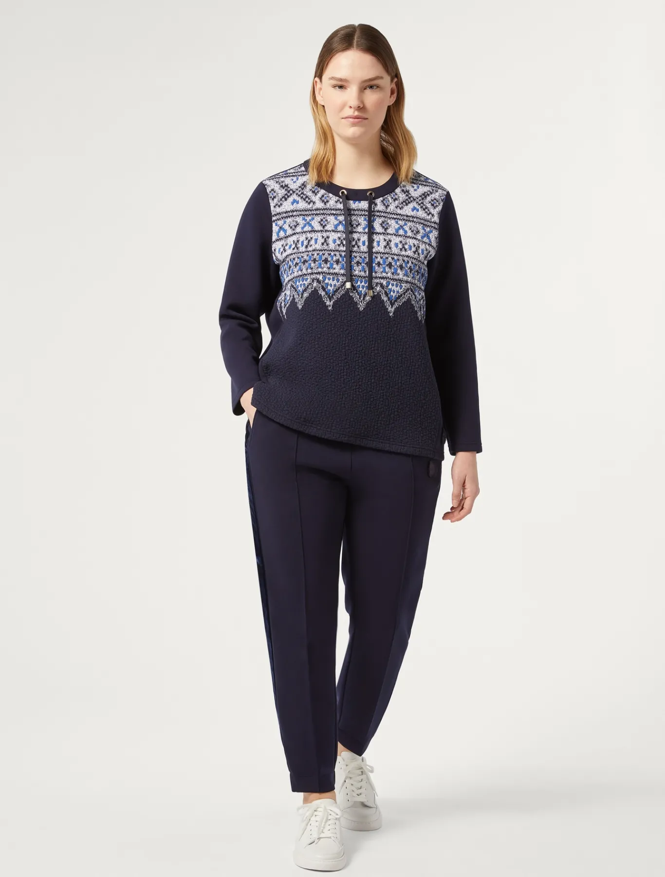 Marina Rinaldi Pantalon en jersey scuba BLEUMARINE Best