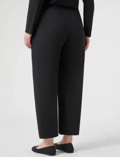 Marina Rinaldi Pantalon en jersey technique NOIR Discount