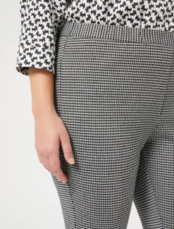 Marina Rinaldi Pantalon en jersey teint en fil NOIR Hot
