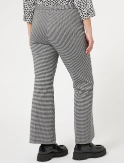 Marina Rinaldi Pantalon en jersey teint en fil NOIR Hot
