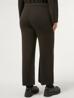 Marina Rinaldi Pantalon en laine mélangée BRUNBORDEAUX Hot