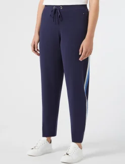 Marina Rinaldi Pantalon en maille BLEU Hot