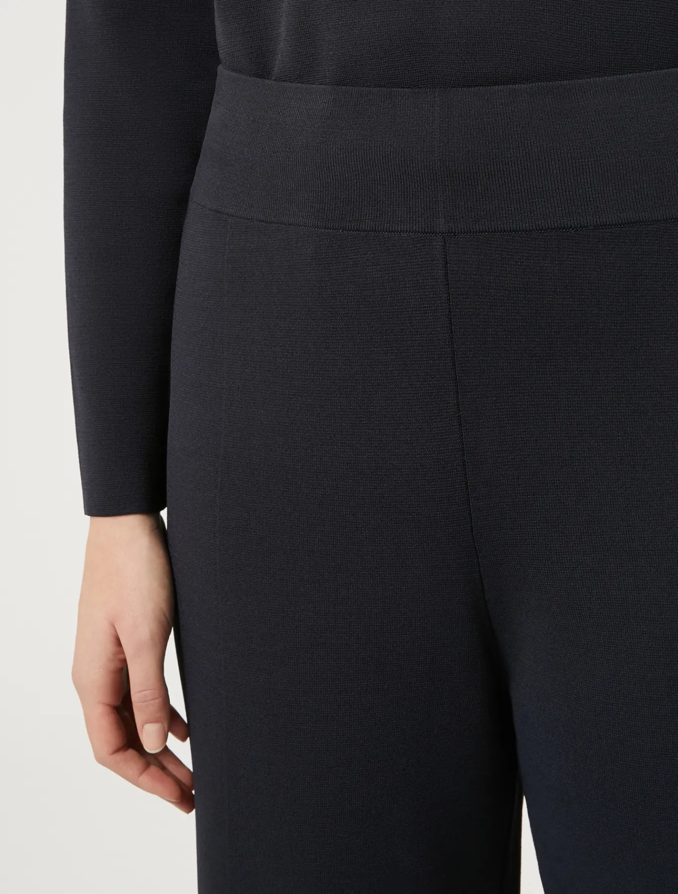 Marina Rinaldi Pantalon en maille BLEUNUIT Discount