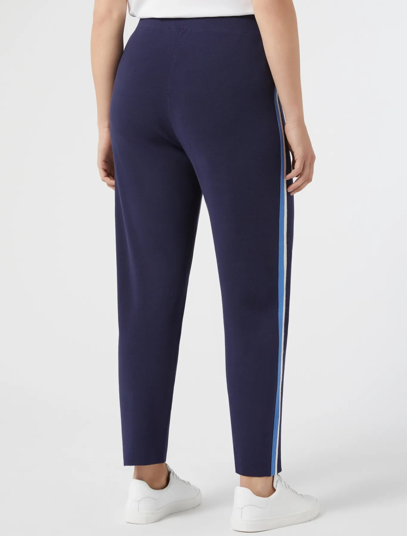 Marina Rinaldi Pantalon en maille BLEU Hot