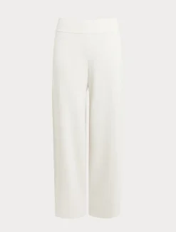 Marina Rinaldi Pantalon en maille IVOIRE Clearance