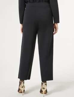 Marina Rinaldi Pantalon en maille BLEUNUIT Discount